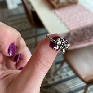 James Avery Butterfly Festival Ring